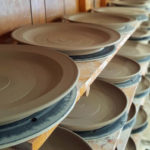 Brown Bear Pottery at work