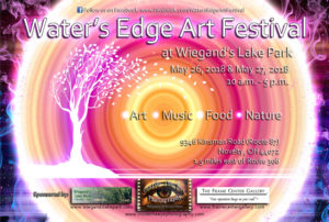Waters Edge Art Festival 2018 Postcard