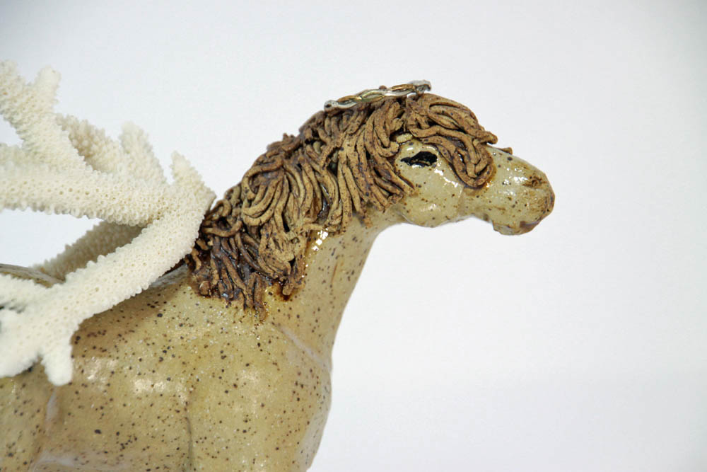 angel-horse-close-up-kc-henry-pottery-artisans-corner-gallery