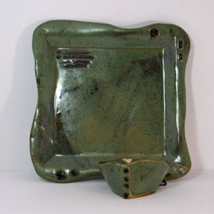 sea-green-plate-and-bowl-kc-henry-pottery-artisans-corner-gallery