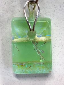 Artisans Corner Gallery Plays With Glass Pendant