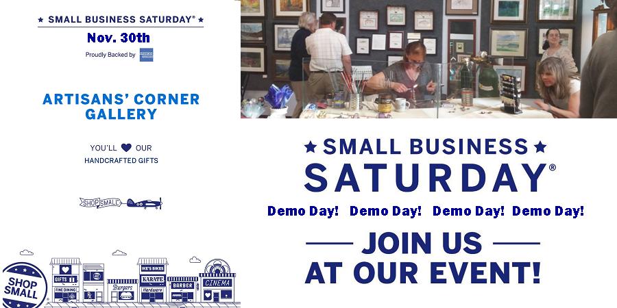Small Business Saturday Demo Day!