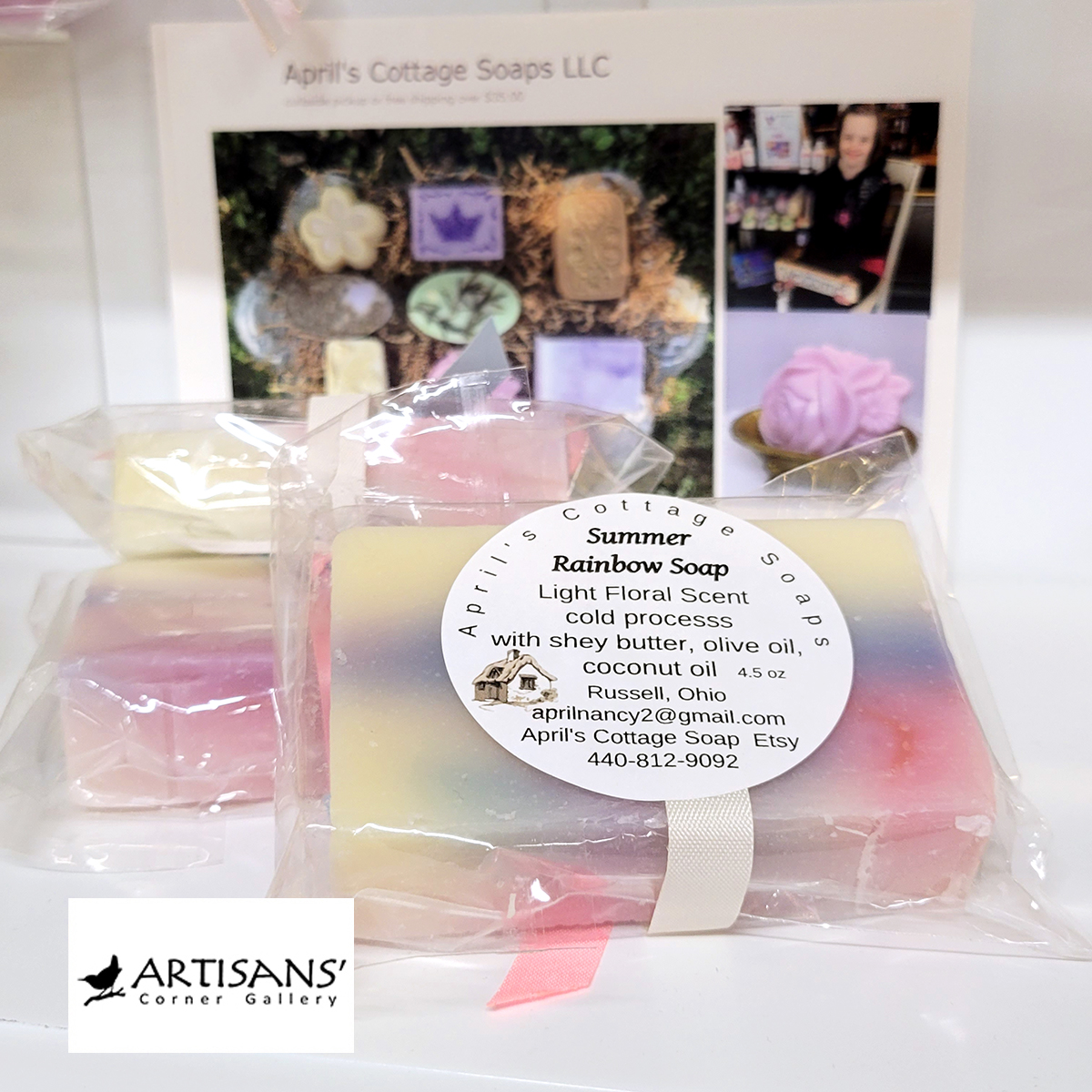 Artisans Corner Gallery Aprils Cottage Soaps (1) artisans-corner-gallery-mell-s-friedland